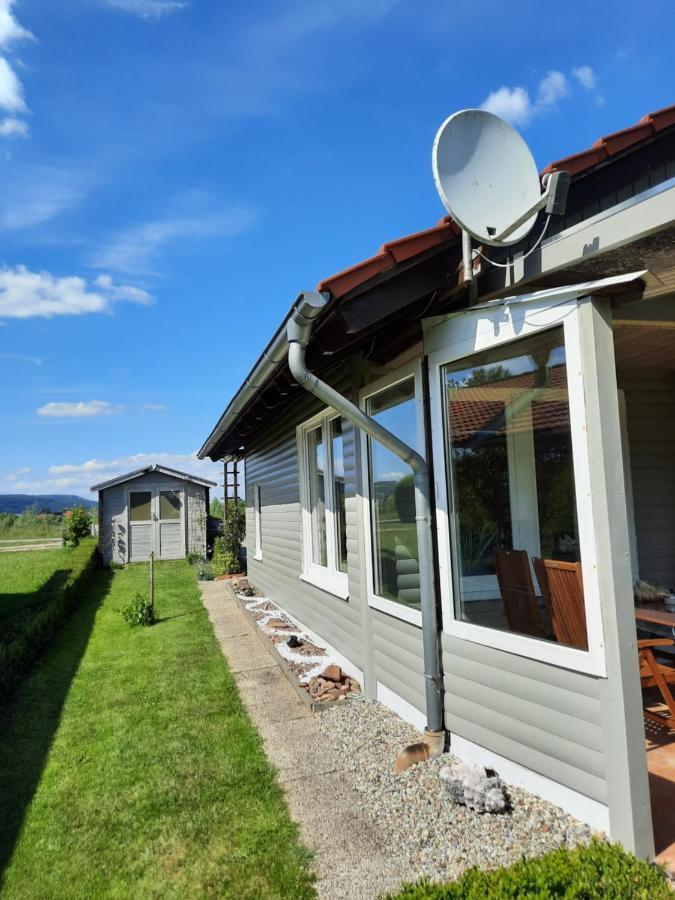 Ferienhaus Am Weserberglandsee Lauenforde Exterior photo